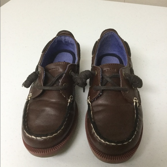 Tommy Hilfiger Other - Boys Tommy Hilfiger Leather Boat Shoes - Sz 11